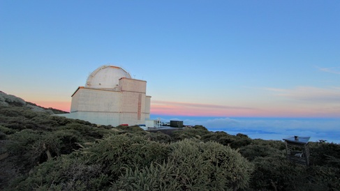 In December, this telescope in the Canary Islands will soon start looking for an Earth twin.  Clark Baker